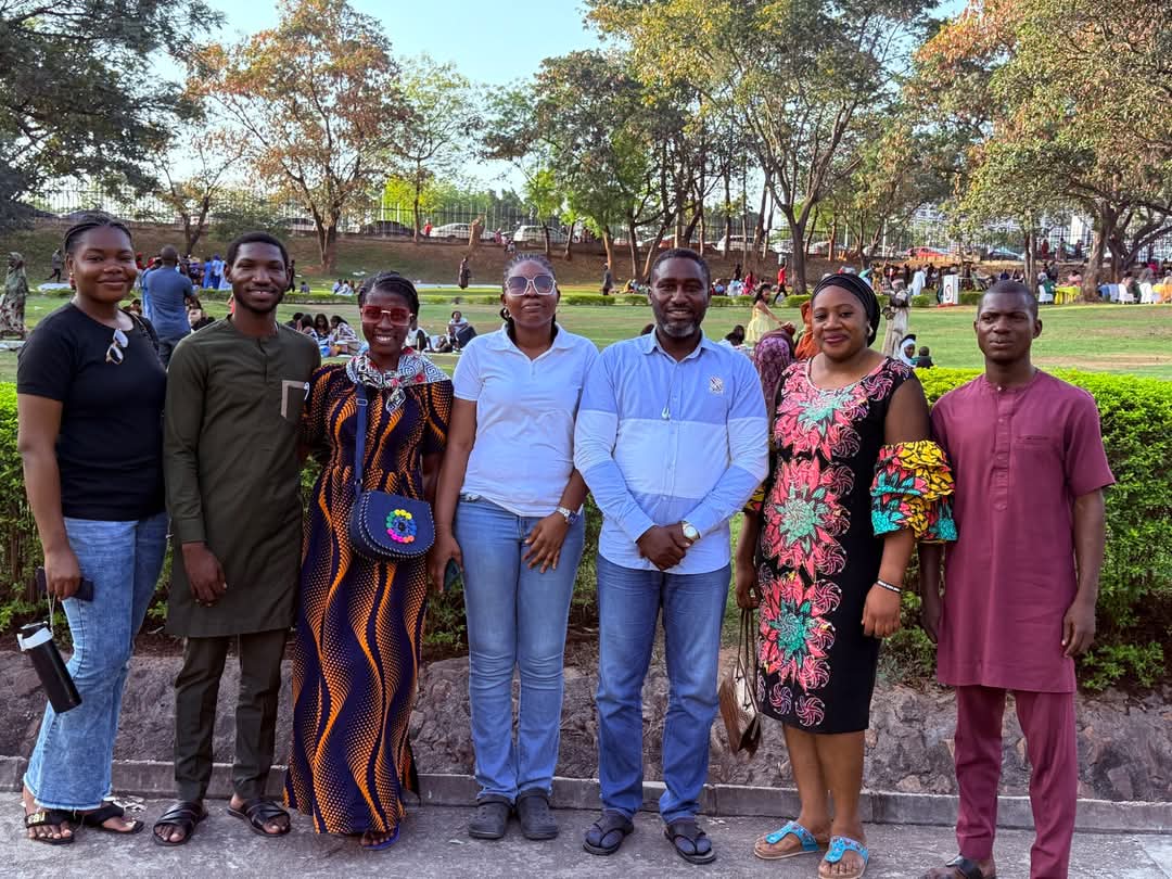 Kingdom Reality team members in their Lagos office